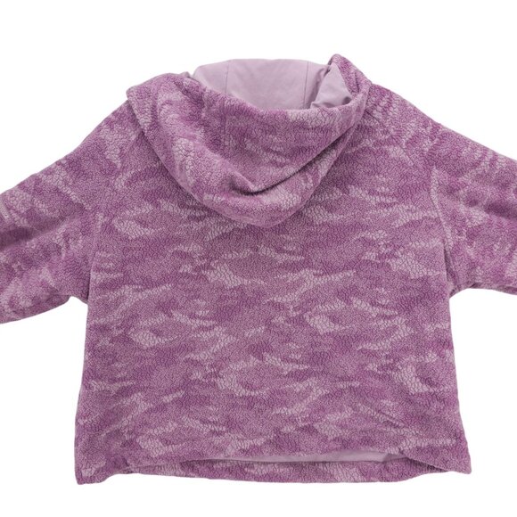 OUTDOOR VOICES Primo Fleece Pullover Camo Hooded SMALL - Missing Drawstring! - Picture 4 of 7